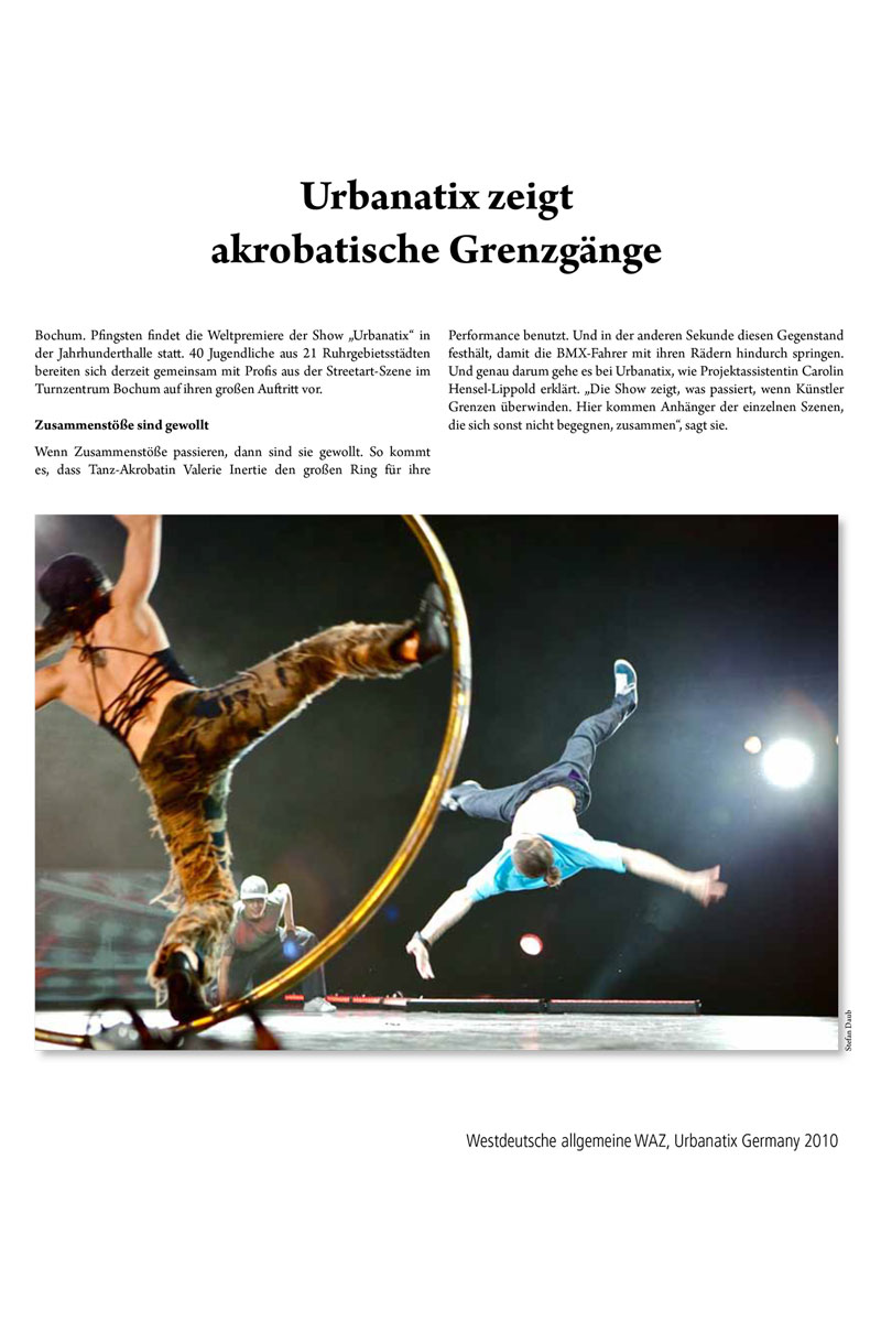 2010 | Westdeutsche Allgemeine Urbanatix 