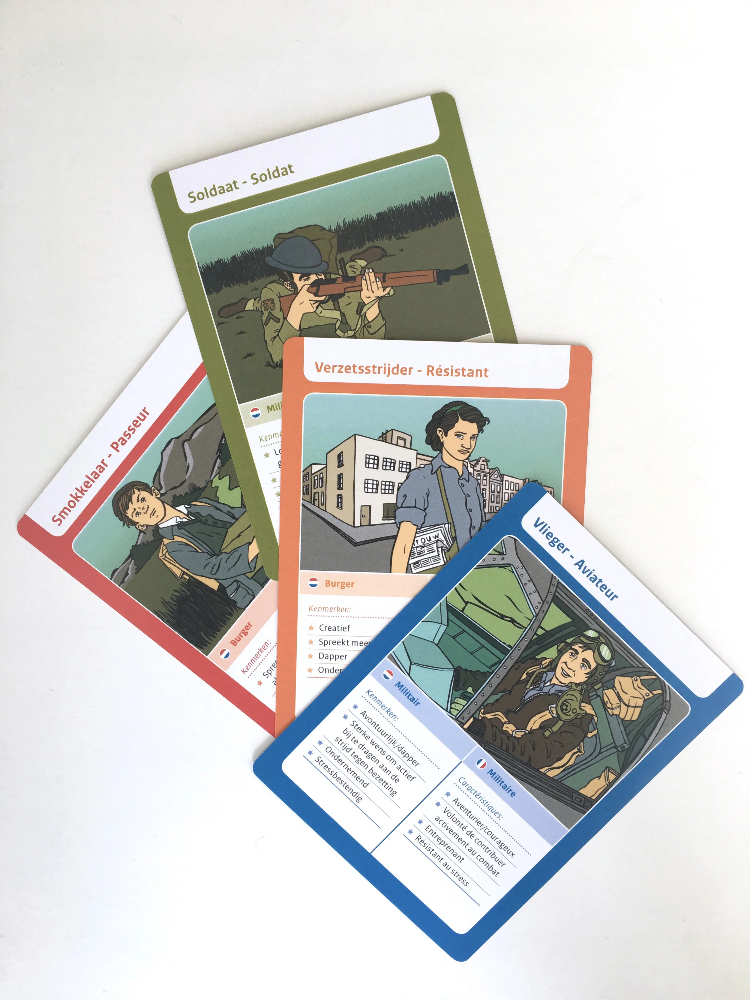 Ontwerp Kaarten Oorlogshelden