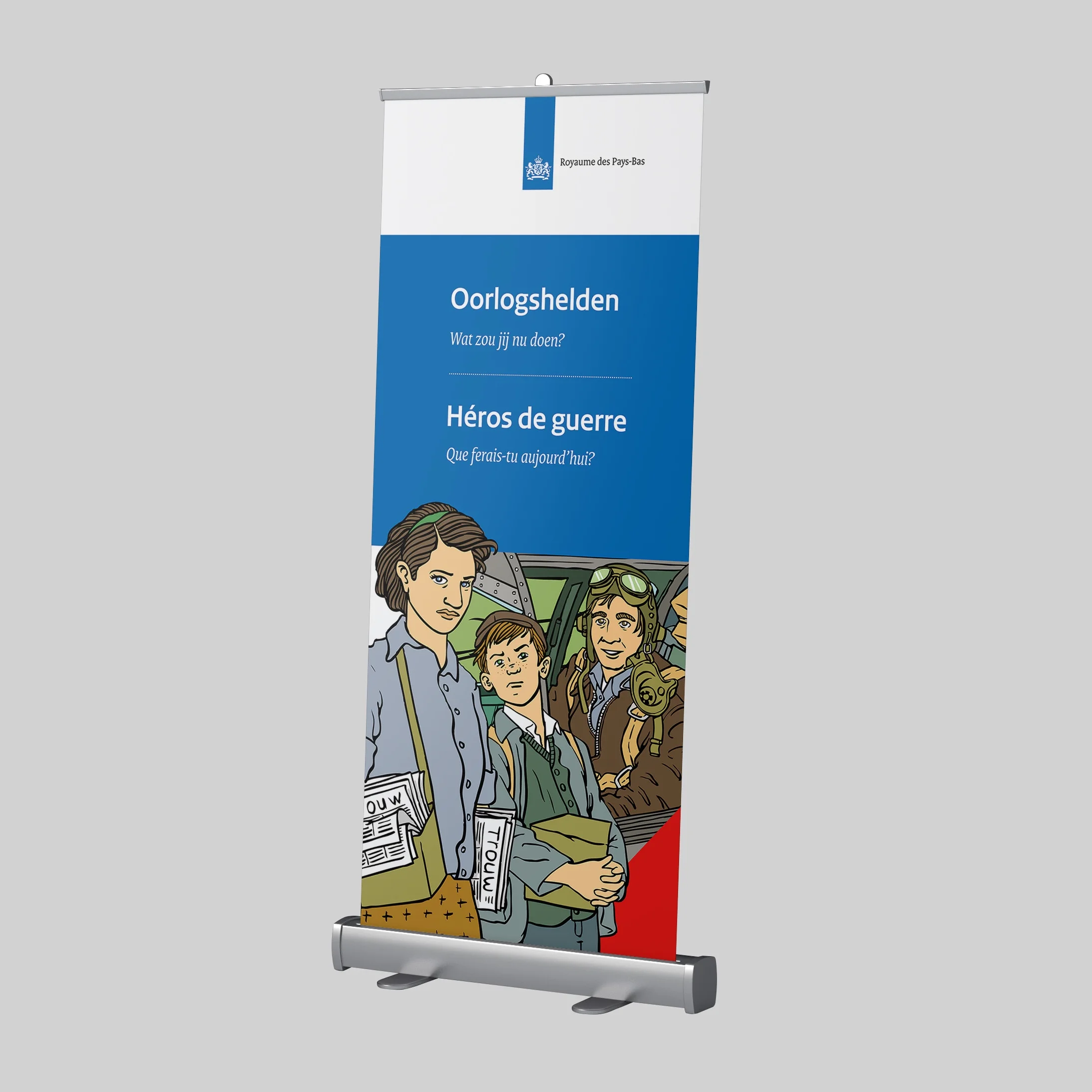 Banier Nederlandse Ambassade Parijs