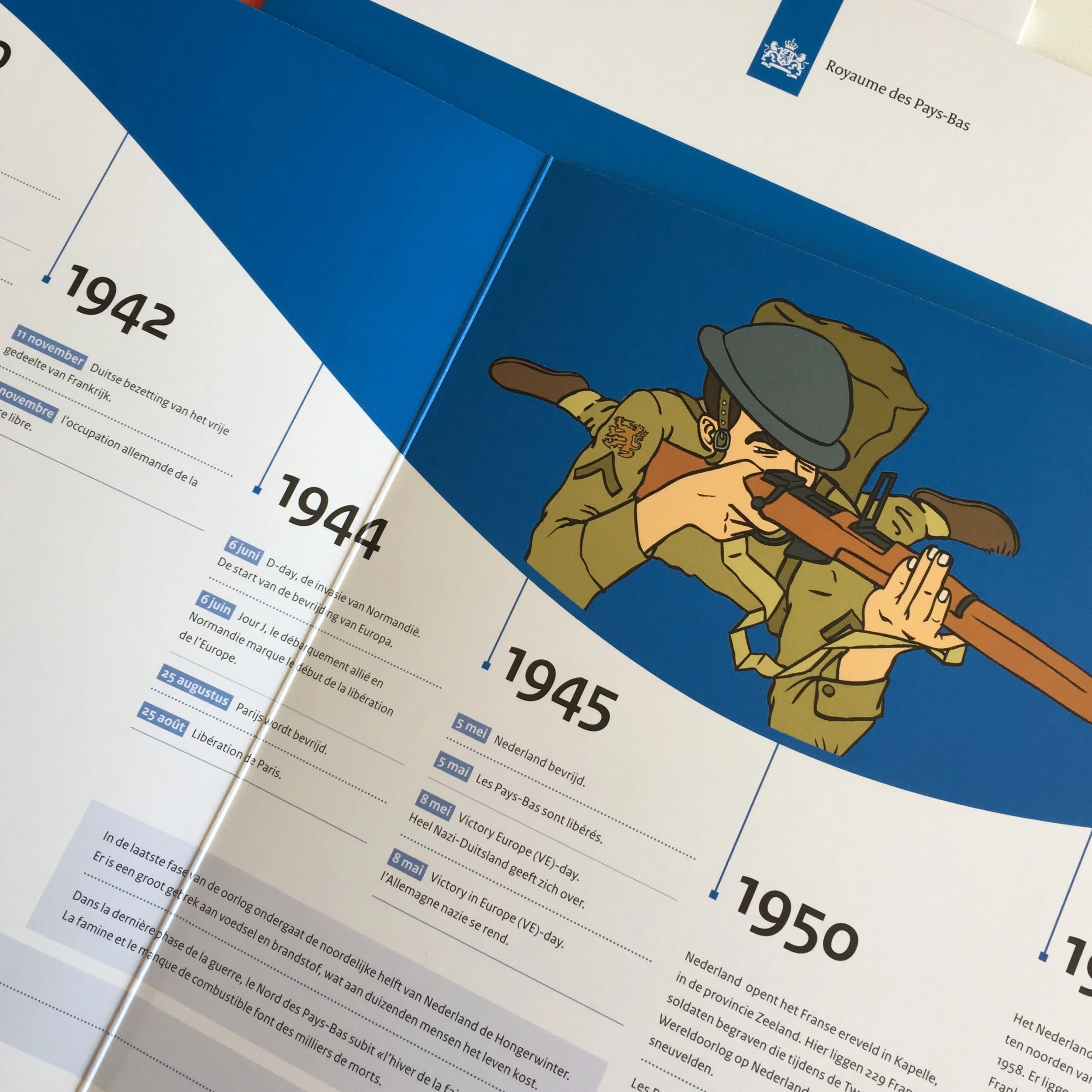 Folder Nederlandse Ambassade Parijs