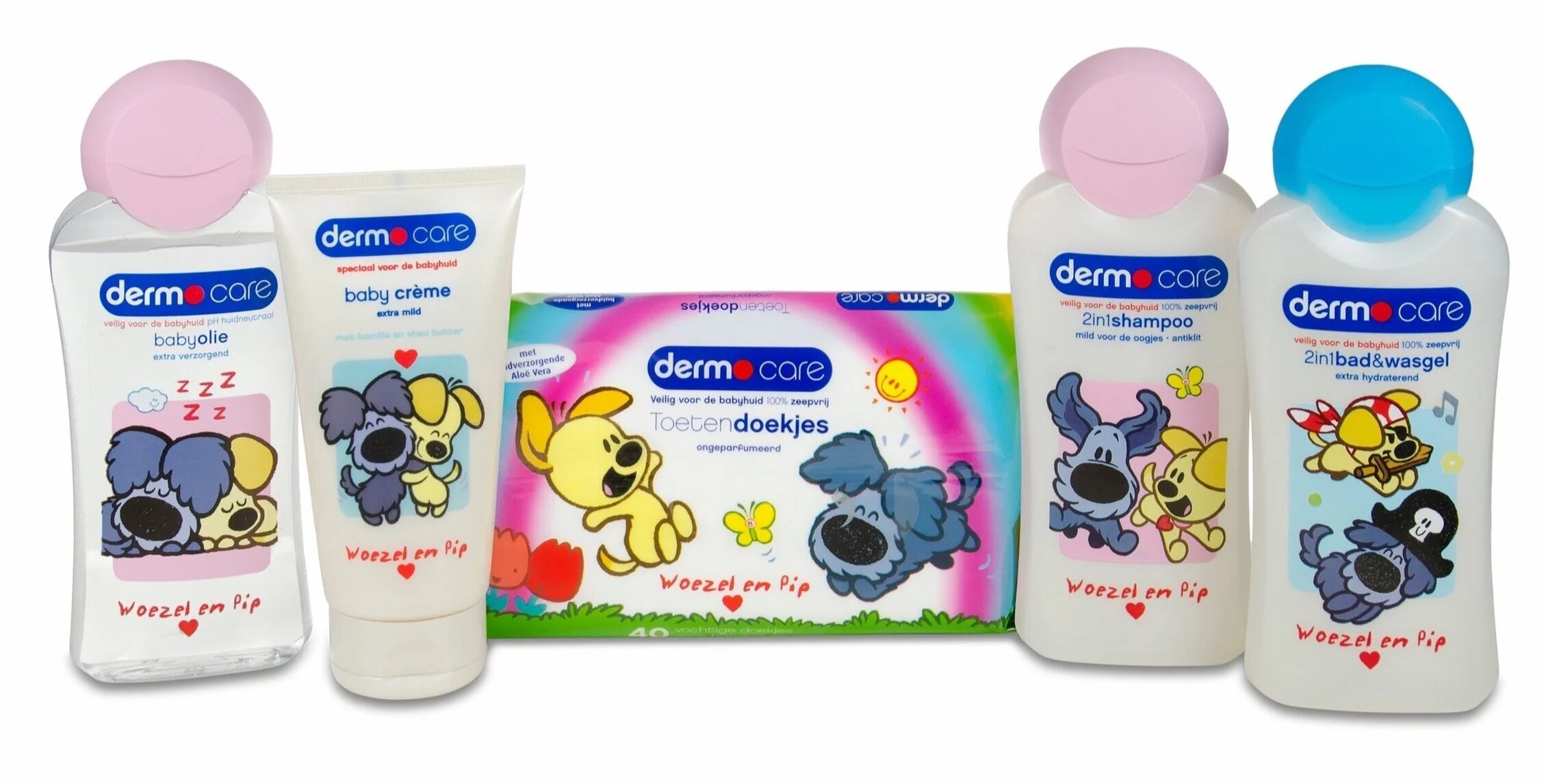 Woezel &amp; Pip Vormgeving Verpakkingslijn