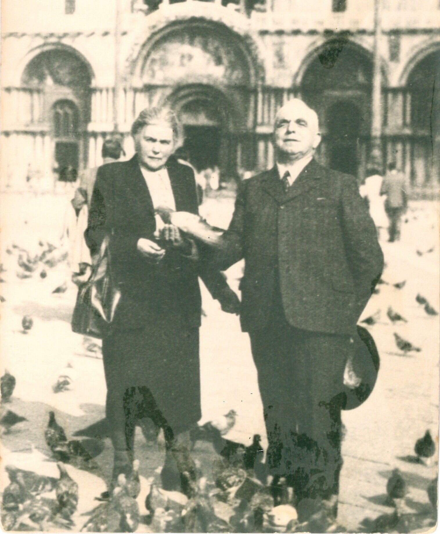 Guglielmo und Giuseppina Tenconi in Venedig