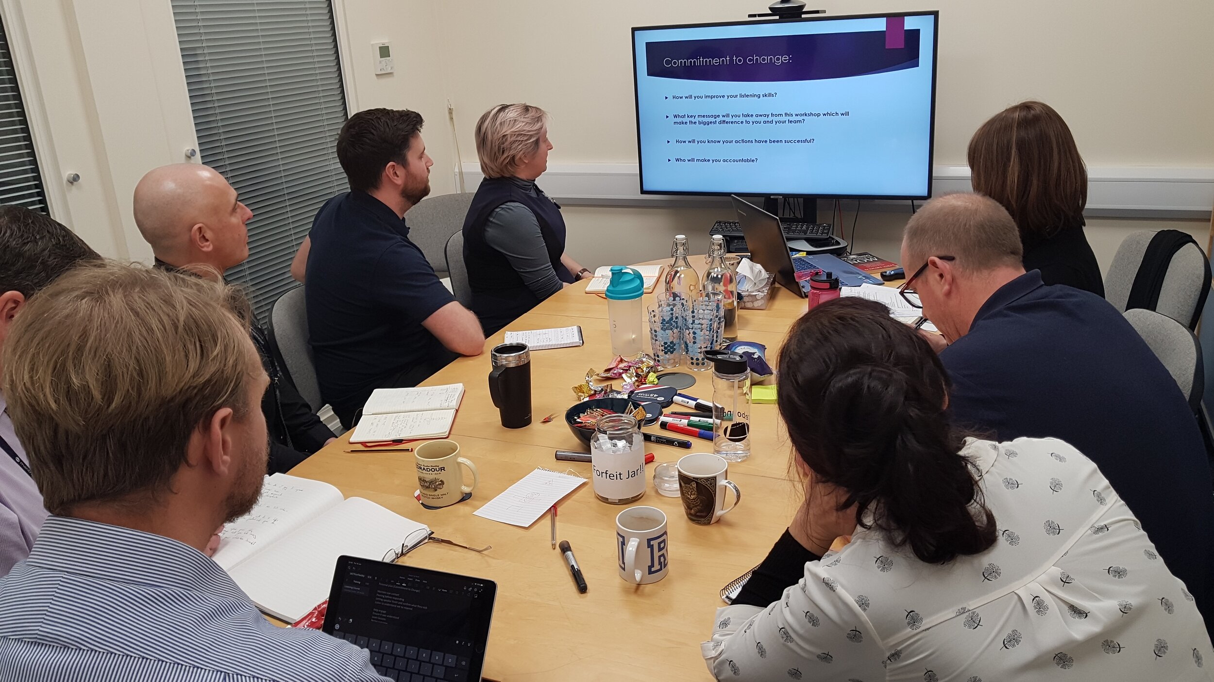 Making Changes with Managers at Mantracourt Electronics Ltd
