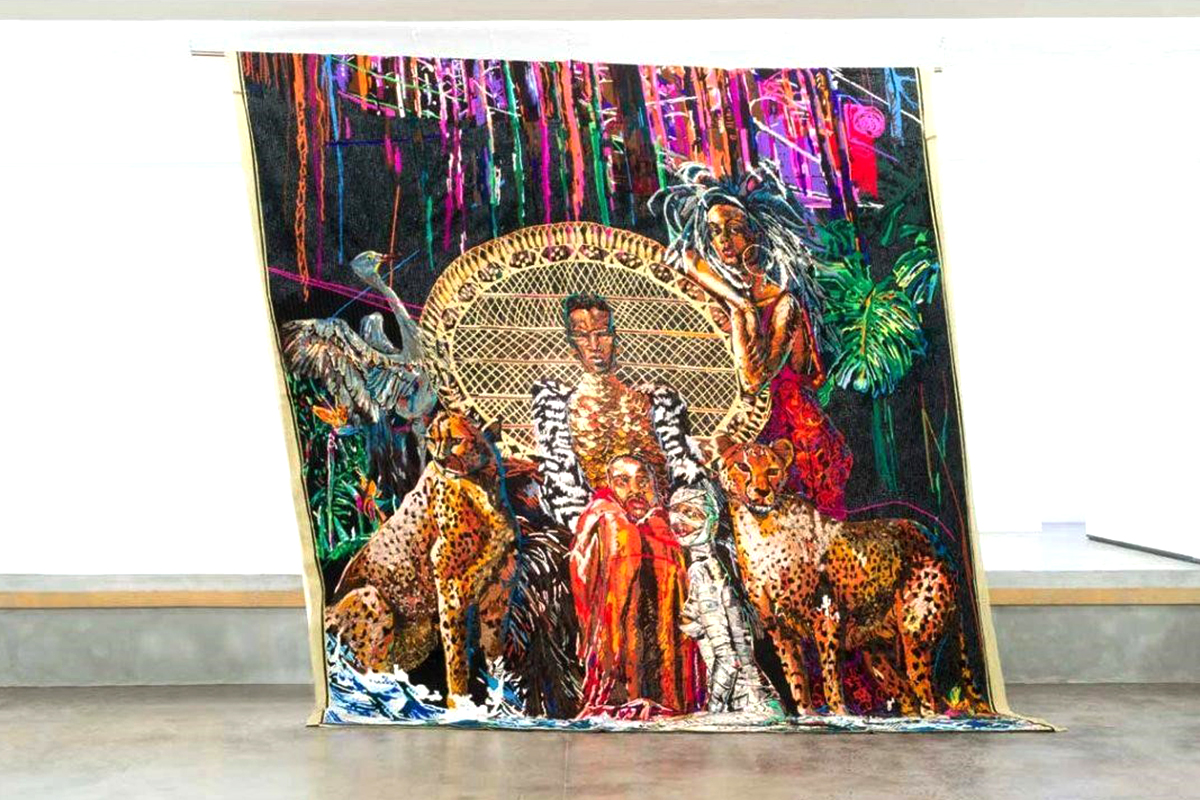 Athi-Patra Ruga, Lizalis Indinga Lakho/Autistik Imperium , 2014-2017 | Installation view: WHATIFTHEWORLD , Cape Town