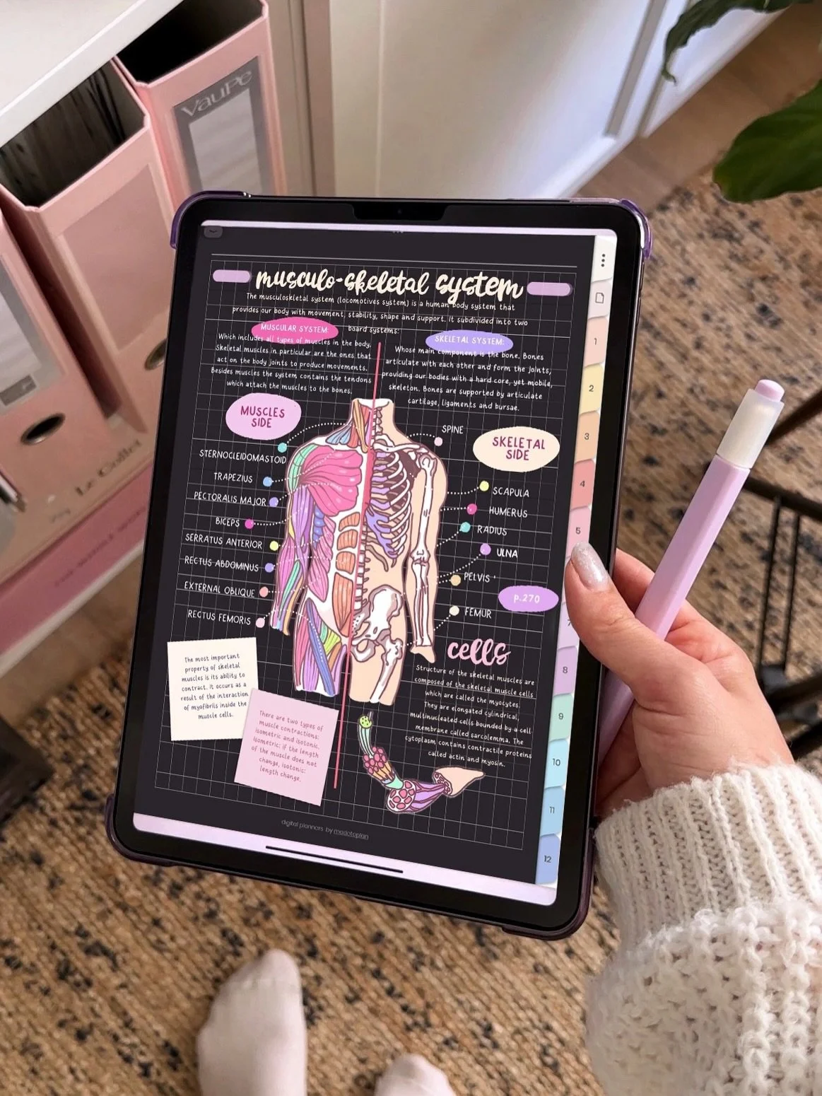 Who said study notes has to be boring? 😂😍💗 comment NOTES below and I will sent you more details about the new digital templates! ✏️👩🏼&zwj;💻🎓✨

Swipe left for some note taking ASMR 🥰✏️📓💞✨

Using my new Dark Mode Notebooks and my Handwritten 