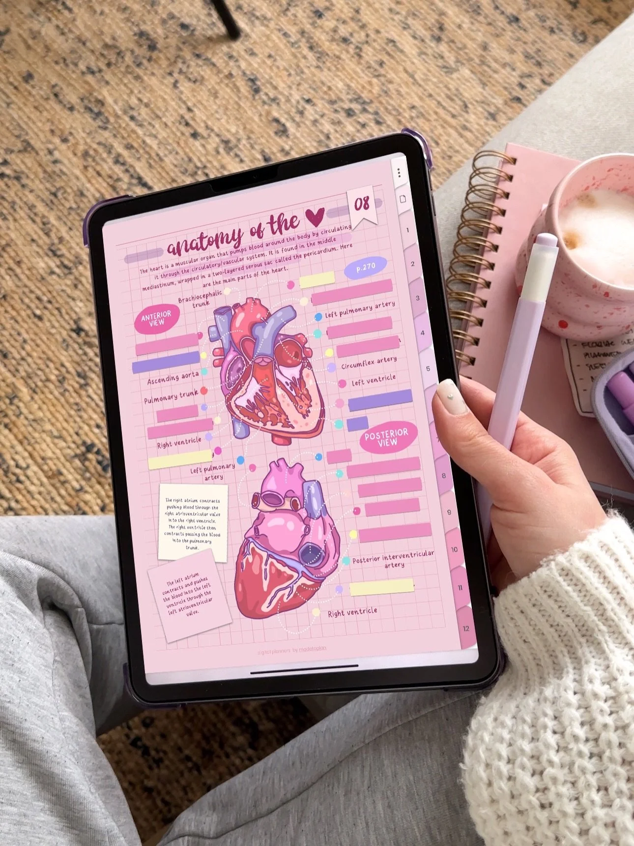 This pink notebook will be my whole personality this year 😍💗 Comment NOTES below and I&rsquo;ll DM you my notebook, font and stickers I use here ✏️📓✨

Swipe left for some note-taking ASMR ✏️📓💖

Inside, you&rsquo;ll find templates for:
➕ Math
🧪 