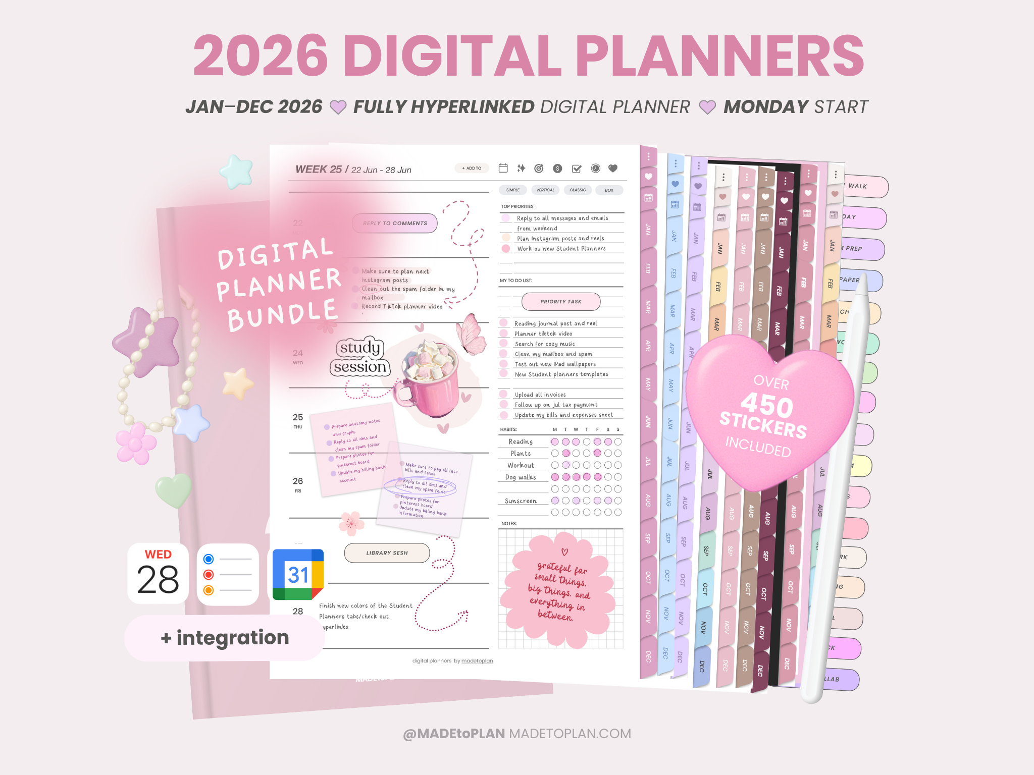 NEW 2026 Planner BUNDLE