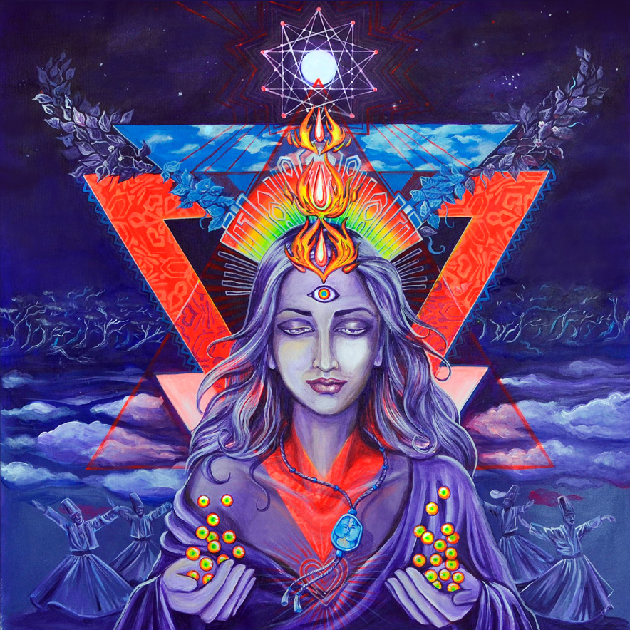 A Trip to Paradise Droplets of manna Glistening on my palm Liquid fire razing In the sanctum of my mind. A rendezvous in the clouds An amble in paradise A passage of rites An encounter with life. Distant trees pirouetting To the strains