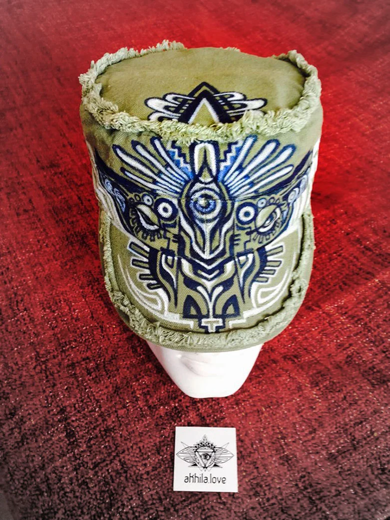 handpainted-caps-julia-pandit-jannasch-festival-geometric-pattern-unique-one-of-a-kind-2.jpg