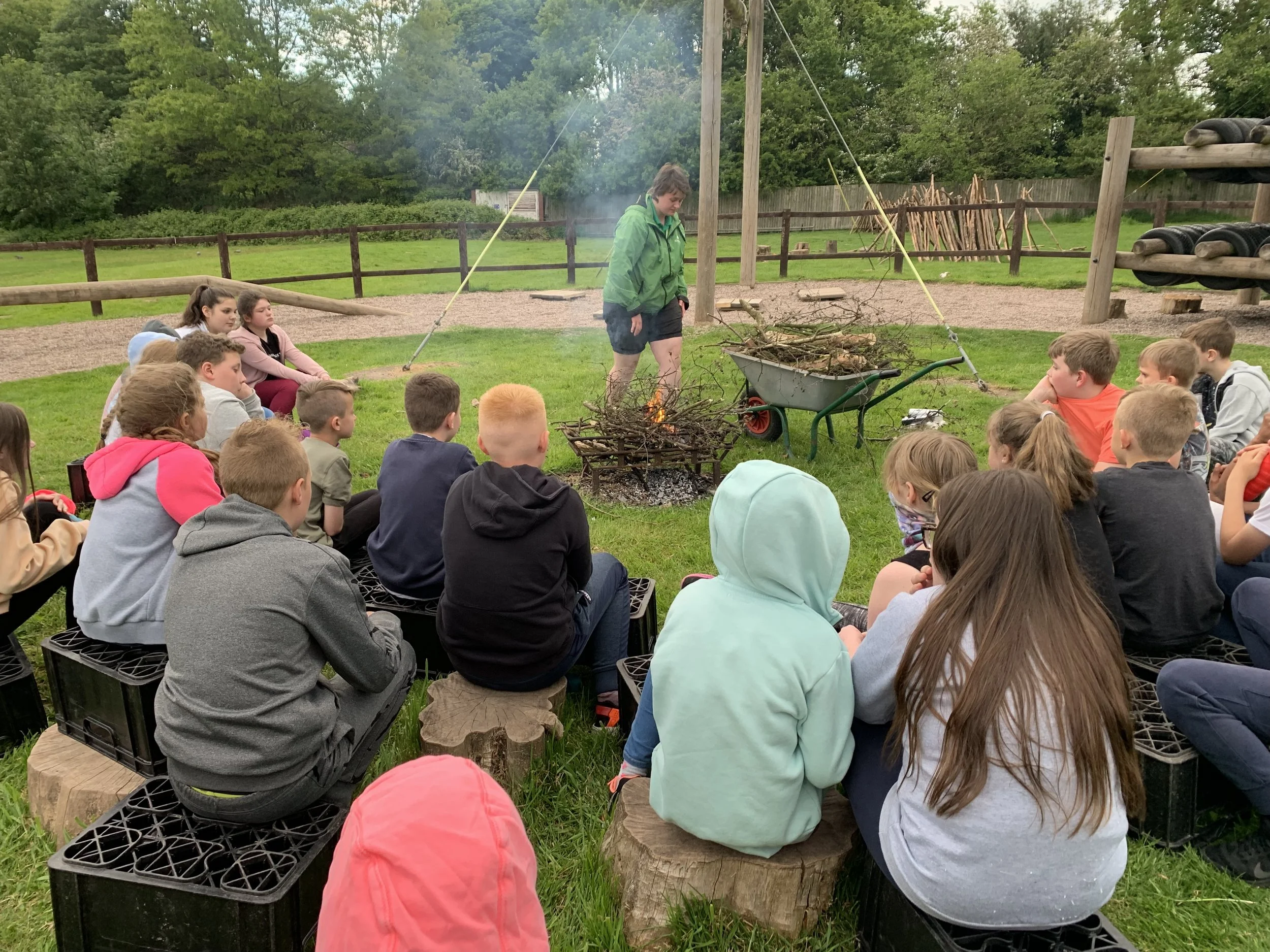 Year Six Kingswood Residential Group One — Queen Victoria Primary School