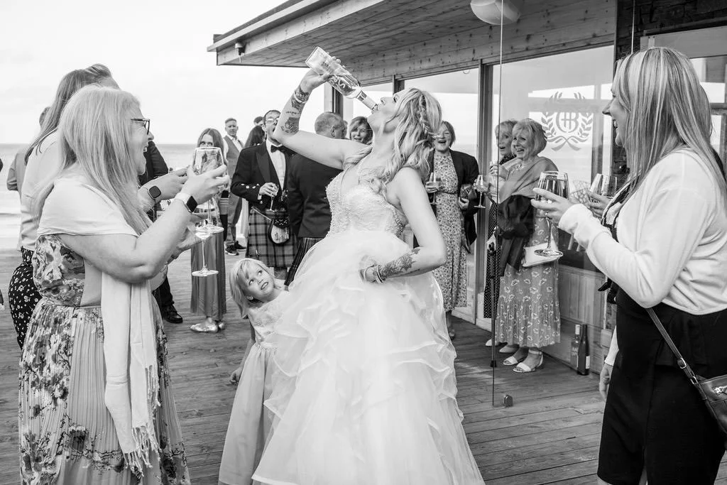Bottoms up! It&rsquo;s Wednesday! #wedding #photoaday #fujifilm