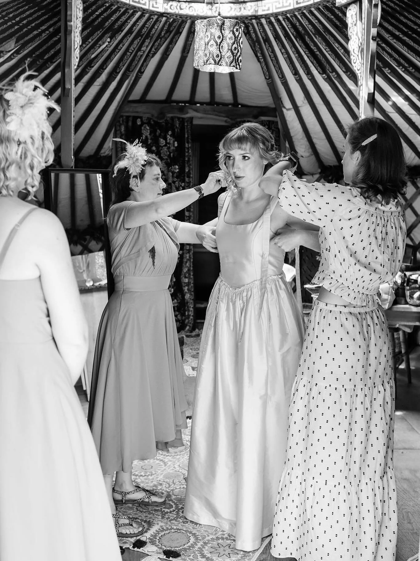 Yurts have such lovely light! #wedding #photoaday #yurt