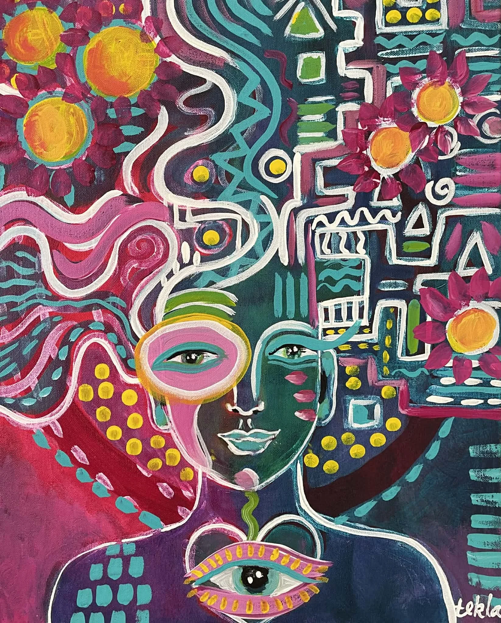 Playful muse 40*50cm