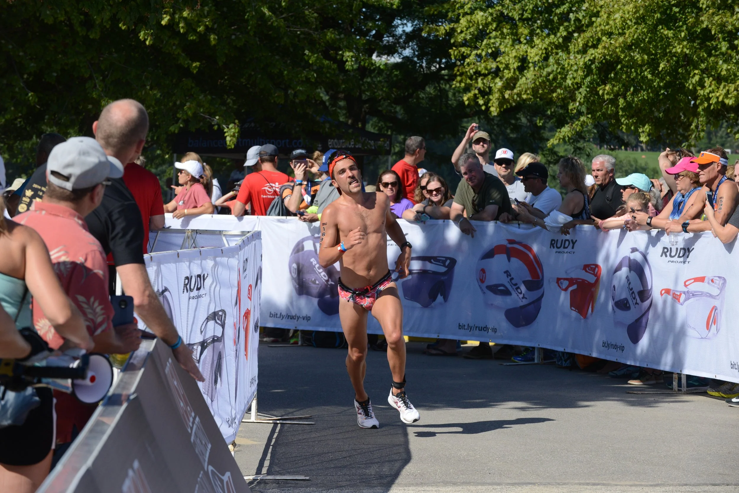 “Cruising” into the finish