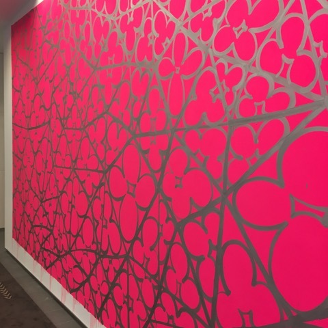 Judy Ledgerwood, Chromatic Patterns for Bloomberg, 2016-2017