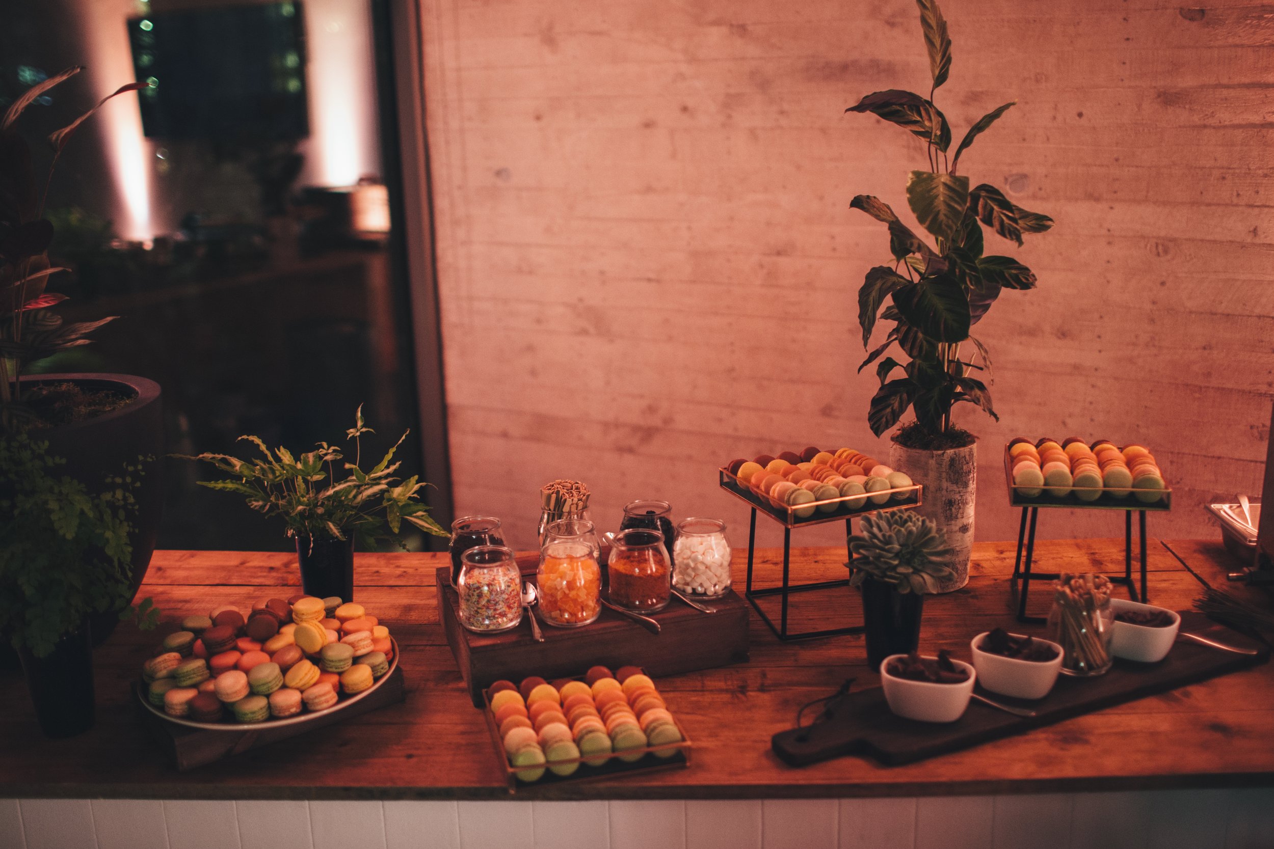 Dessert station