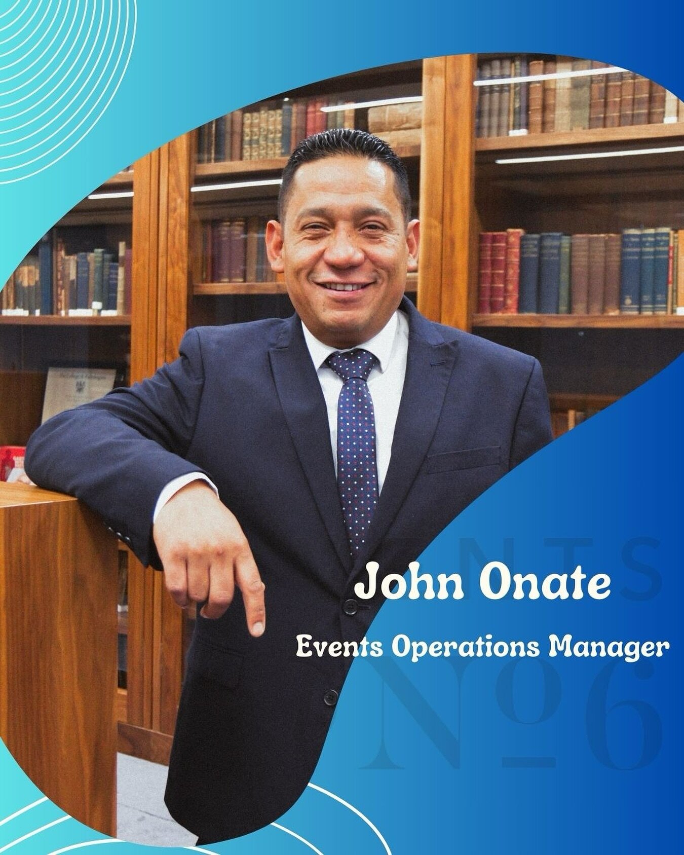Meet John!!!

Q: Name and Role and when did you join the company?
John Onate (not Jon)&nbsp;😉, Event Operations Manager at Events@No6, I Joined in October 2023
&nbsp;
Q: Favourite part of the job?
I love to see and create unique and bespoke events w