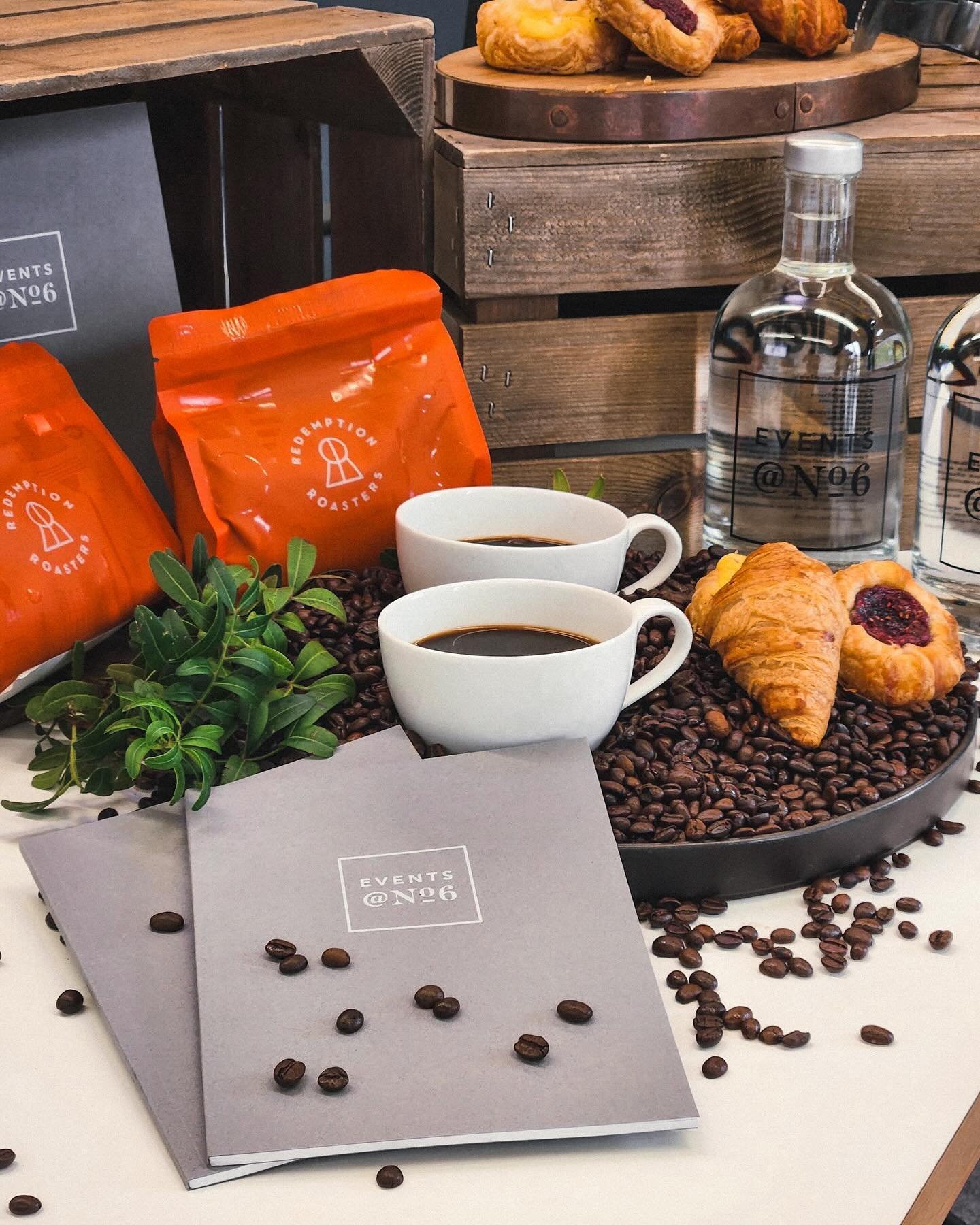 Brewing hope, one cup at a time. Introducing Redemption Roaster coffee - where every sip supports the journey of transformation and second chances.

Now proudly served at Events@No6, adding community impact to your conferences and meeting. Read more 