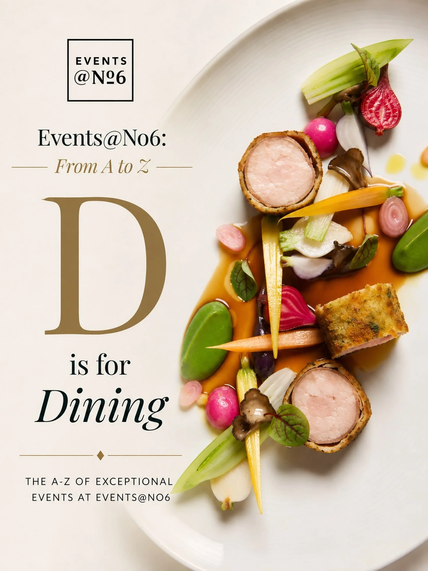 D is for Dining ✨

Exceptional events deserve exceptional food.

From beautifully presented fine dining and elegant working lunches to creative canap&eacute;s and memorable evening menus, our in-house culinary team brings flavour, creativity and atte