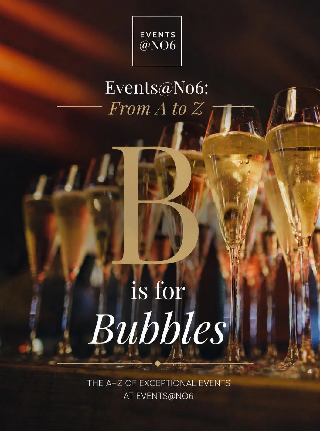 B is for Bubbles 🥂

A drinks reception is the perfect way to welcome your guests and set the tone for a memorable event.

From Champagne and Prosecco to alcohol-free alternatives, we offer a range of sparkling options to suit every celebration. 
One