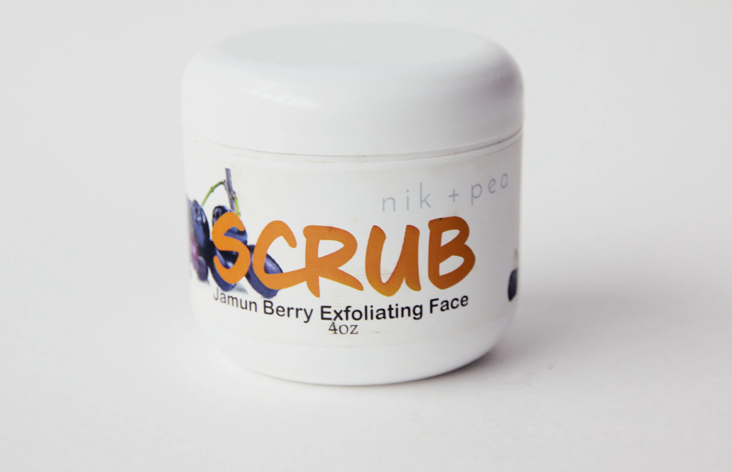 Black Plum Face Scrub