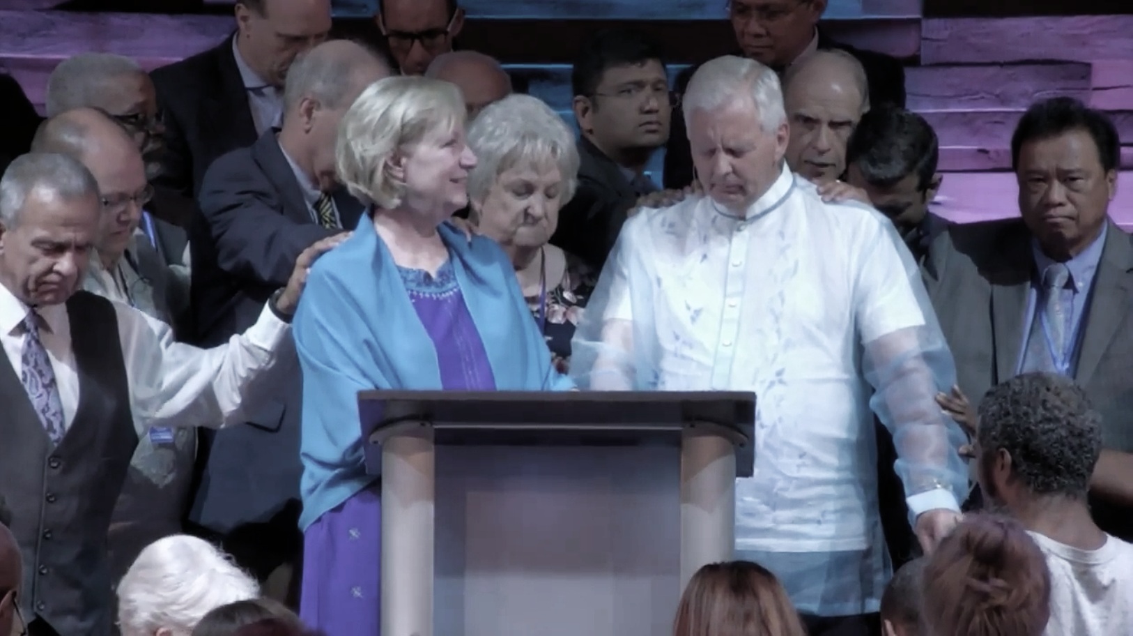 Prayer During Worship Service on Sunday, July 8th