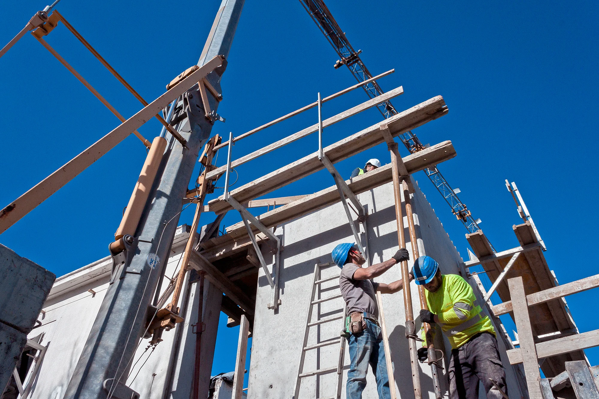 antunes guimarães 1003 house, construction phase, 2017