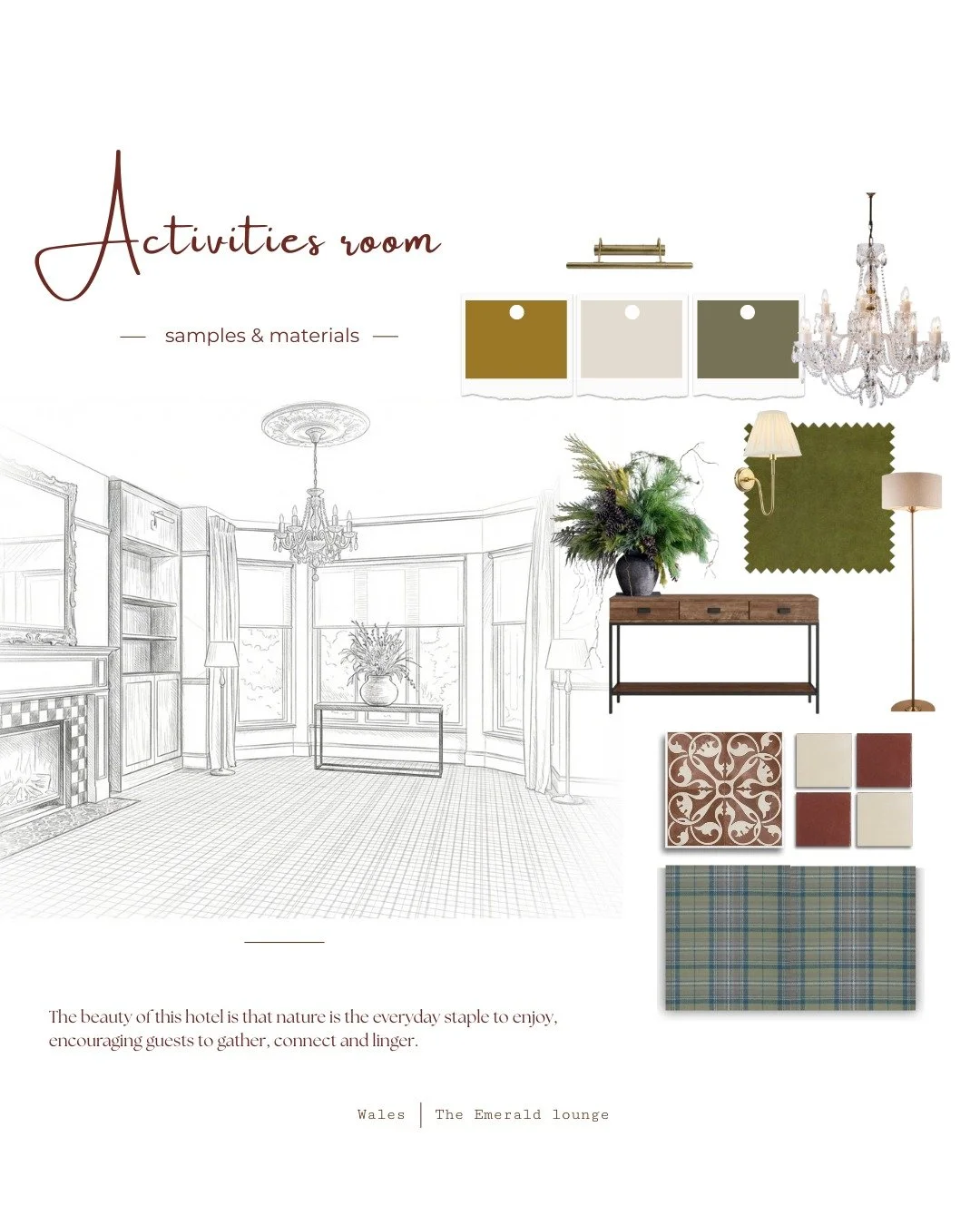 Project: North Wales hotel renovation 🌿
This room couldn&rsquo;t be more inviting for that warm, post-adventure glow. 

The sight of an inviting fireplace was the missing link, giving the room the personality it deserved. 

Plenty of eye candy here,