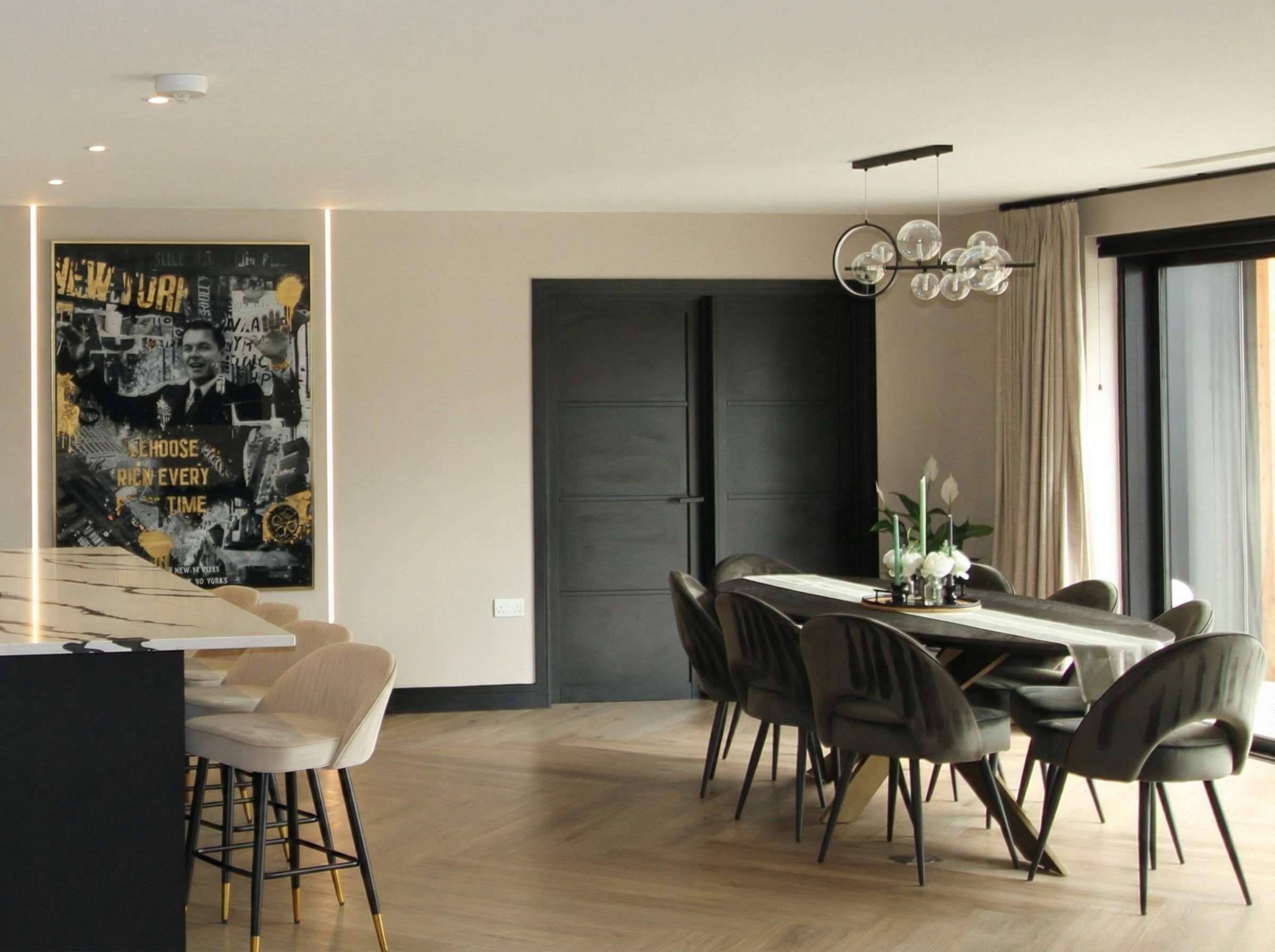 Open plan dining area, Adapted living, Kent.jpg