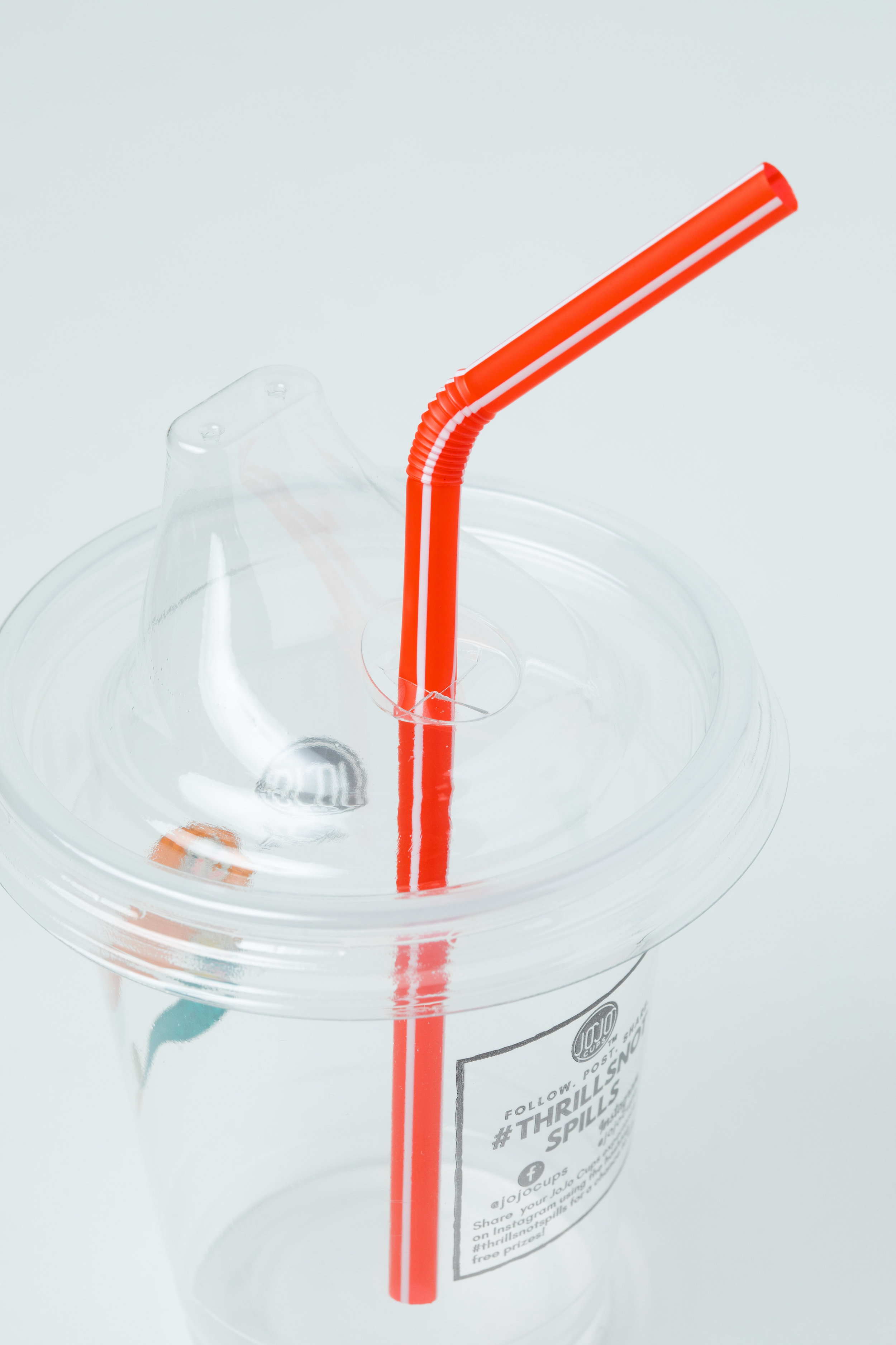Disposable Plastic Cups Lids Straws