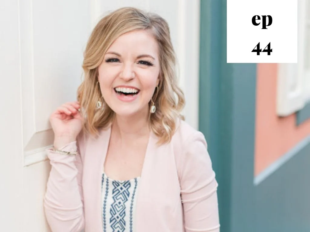 44: How to Stress Less in Work &amp; Motherhood+ The Myth of Balance with Courtney Elmer