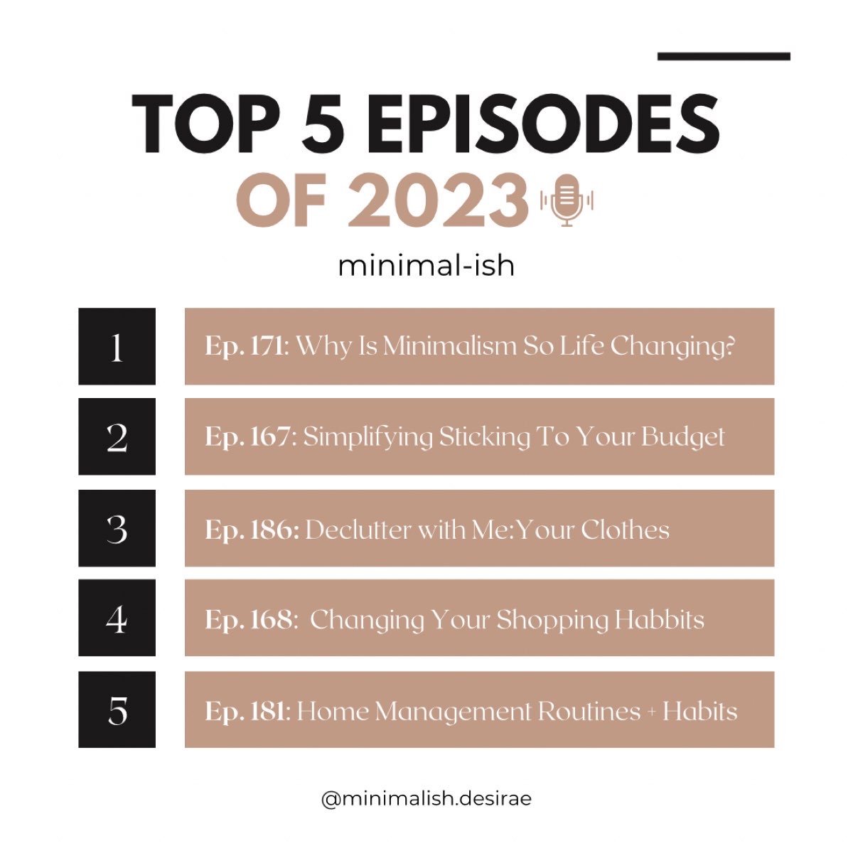 The Top 5 Episodes of 2023