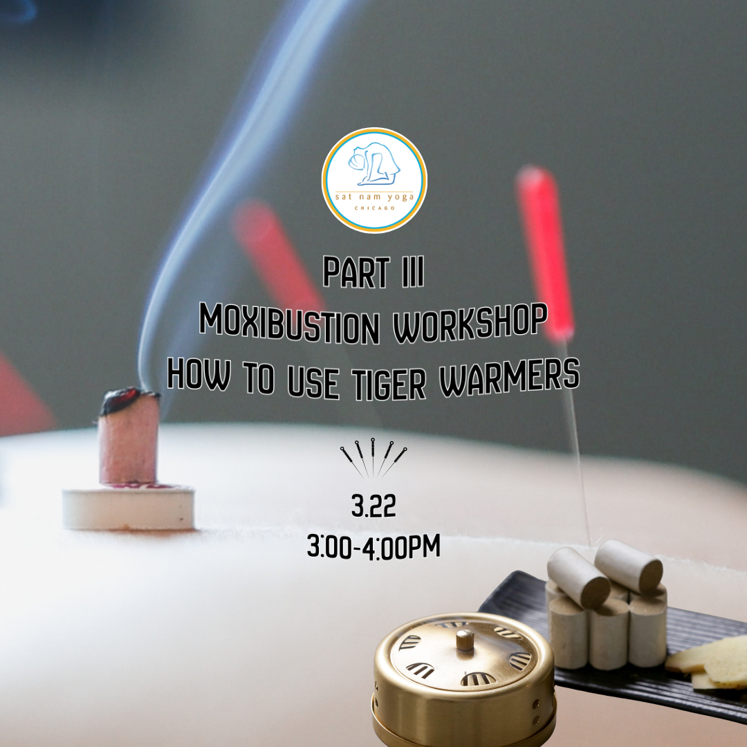 Spring Renewal Part III: Moxibustion Workshop: Learning to Use Tiger Warmers