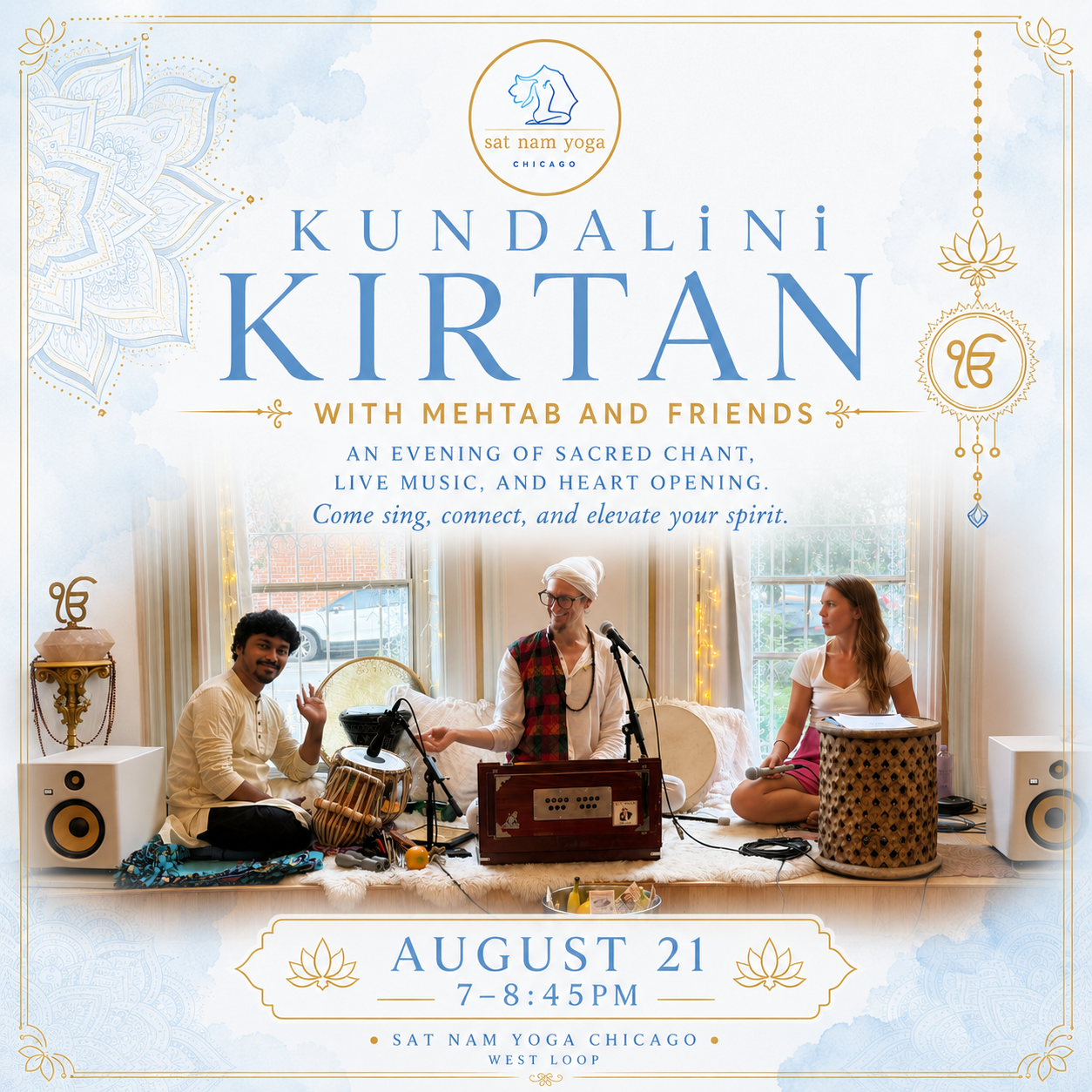 Kundalini Kirtan with Mehtab and Friends