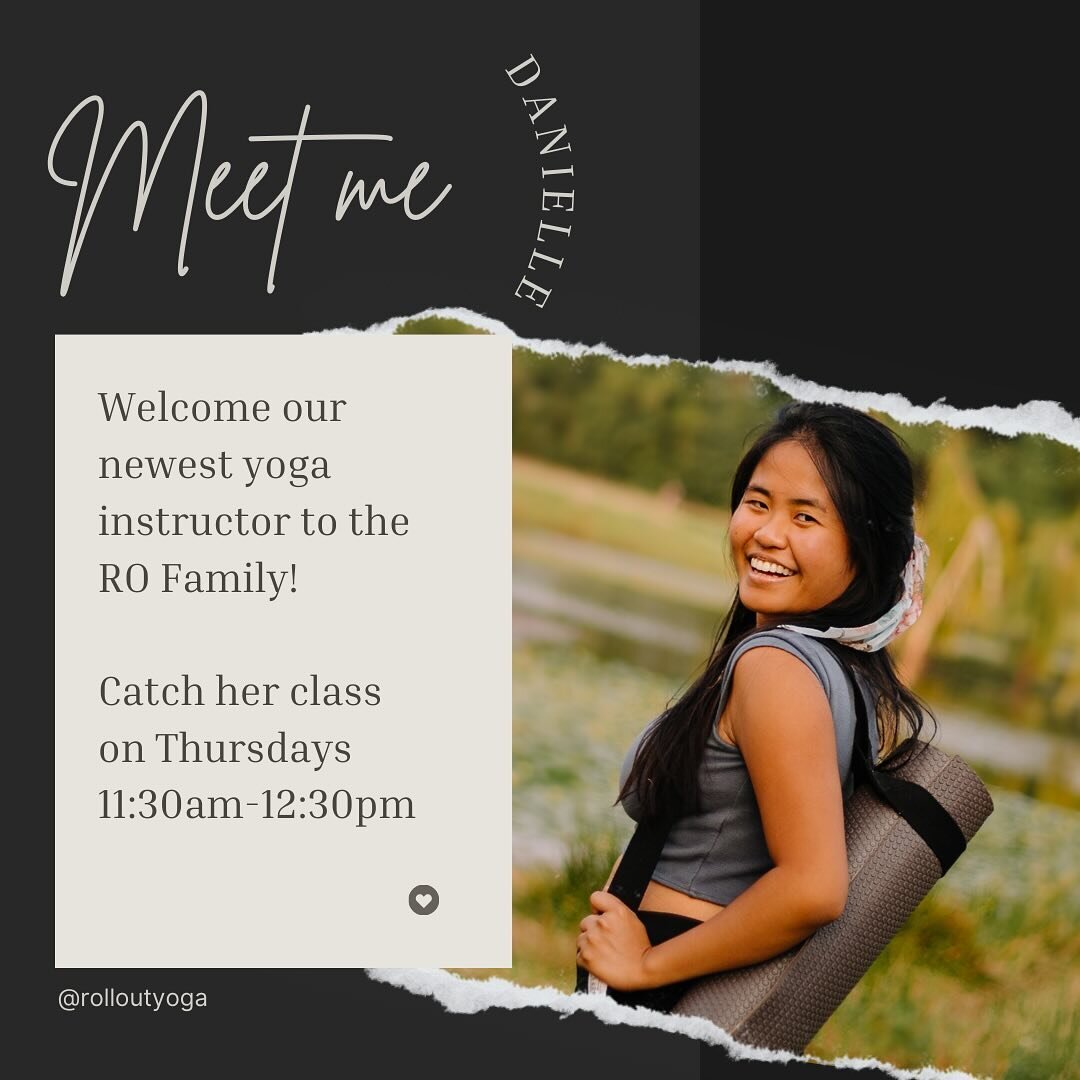 It&rsquo;s really a welcome back to Danielle! She was part of our RO family years ago and is returning to teach with a class on Thursdays! 

Sign up on our schedule!