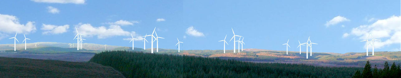 Impression of the proposed Clashgour East from Cross of Knockando on the Malt Whisky Trail