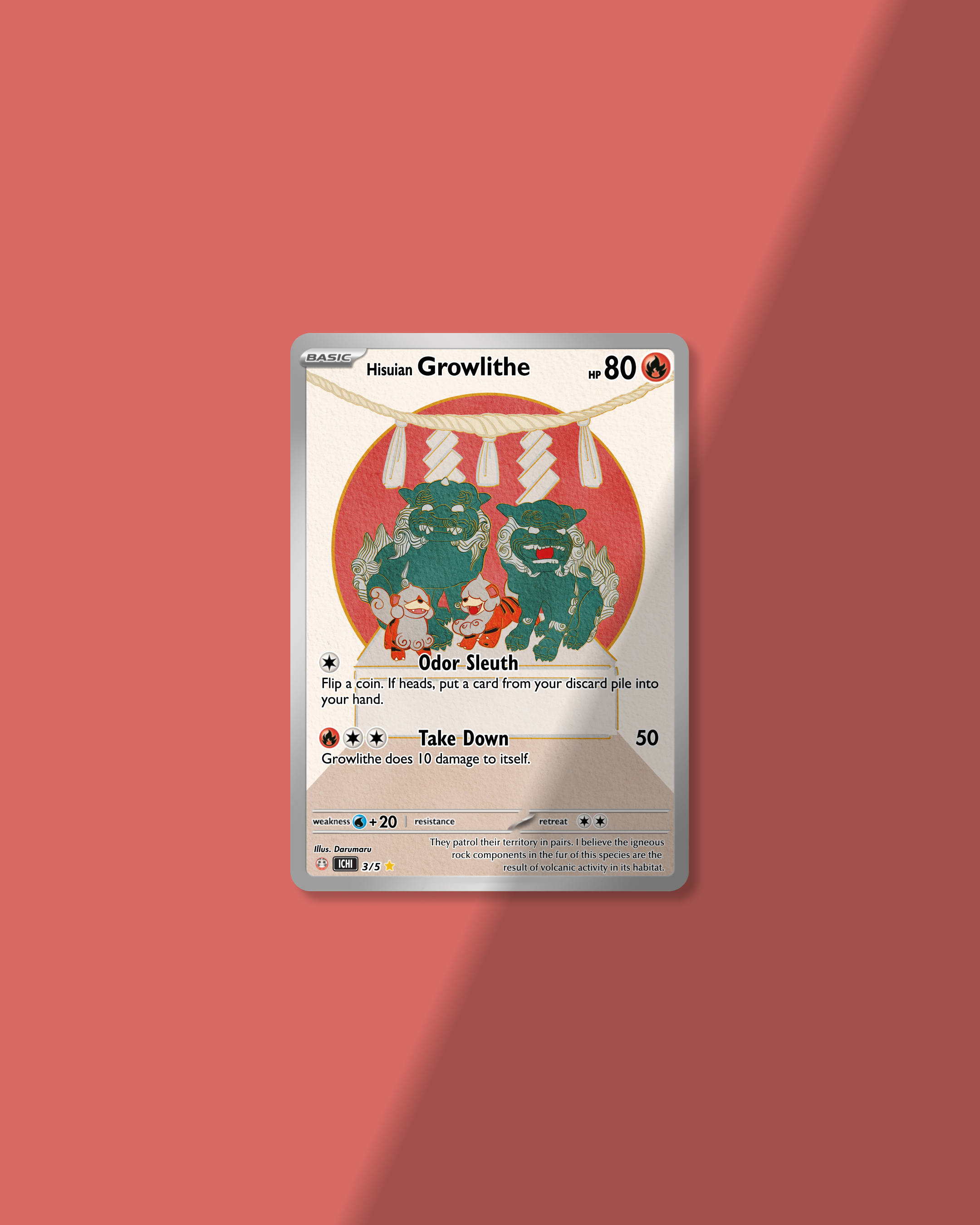 The Puppy PKMN - Custom Holo Card