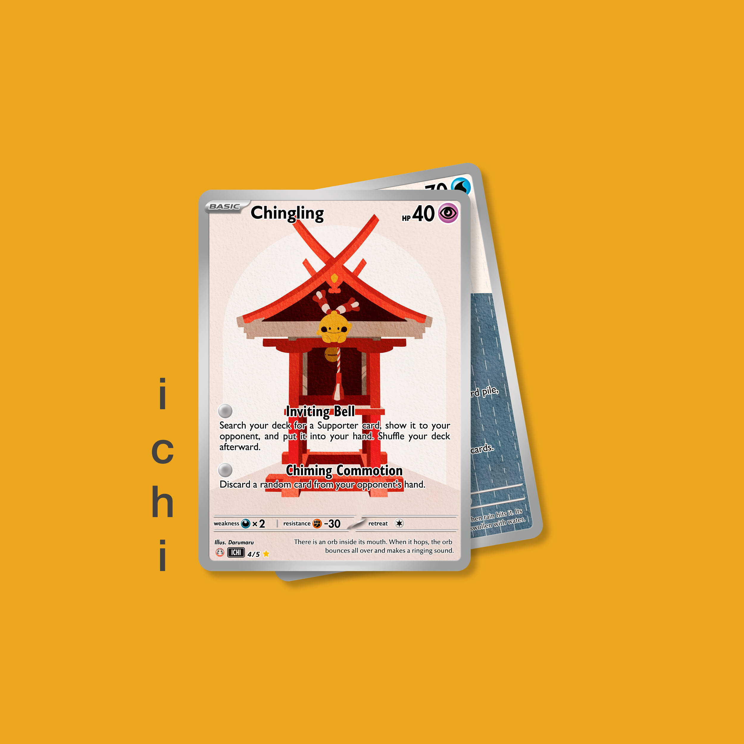 The Bell PKMN - Custom Holo Card