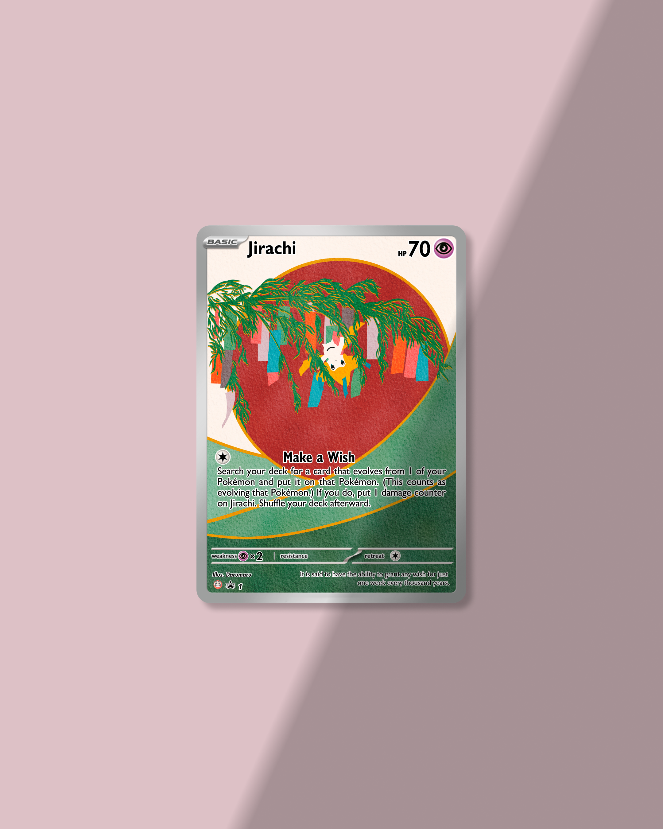 The Wish PKMN - Custom Holo Card