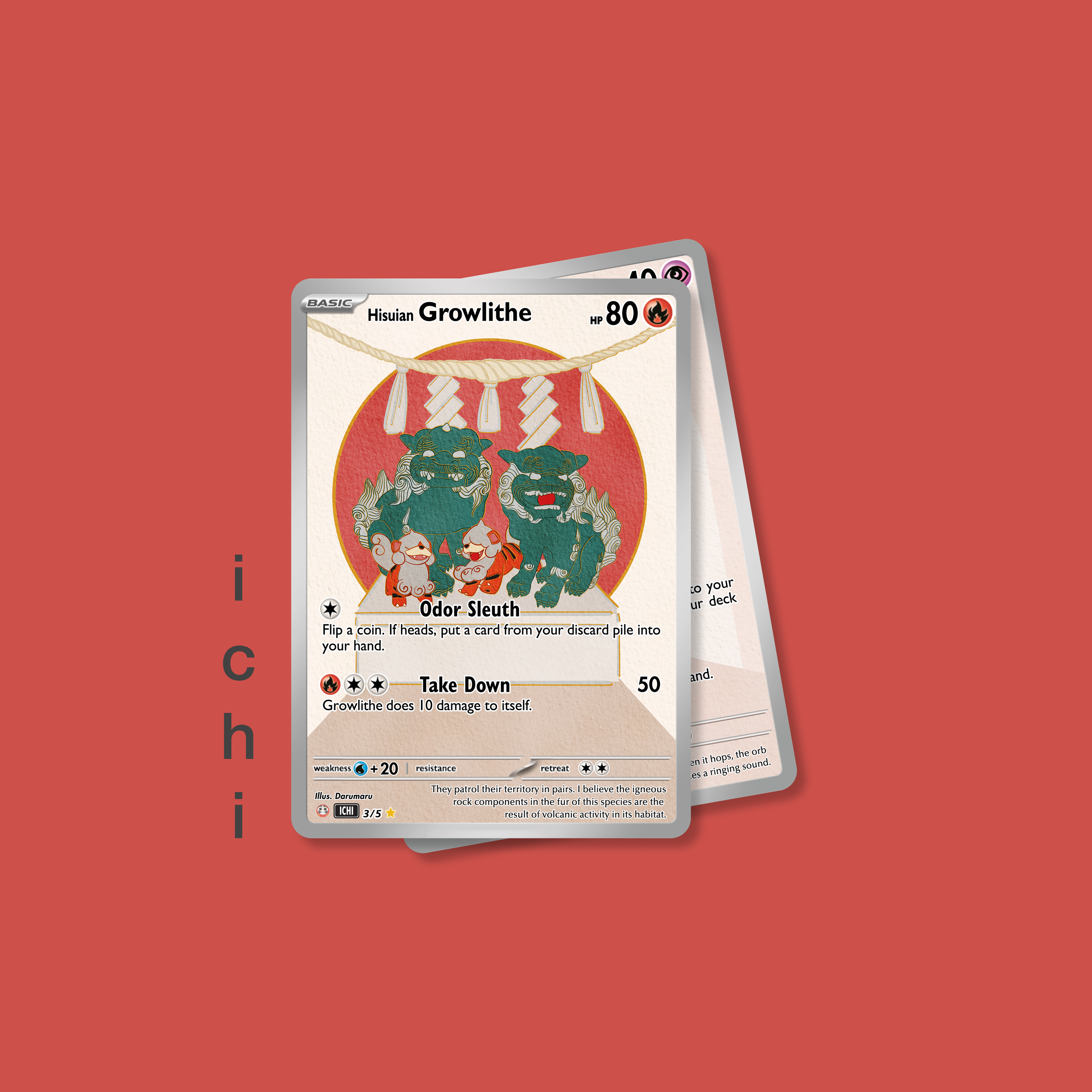 The Puppy PKMN - Custom Holo Card