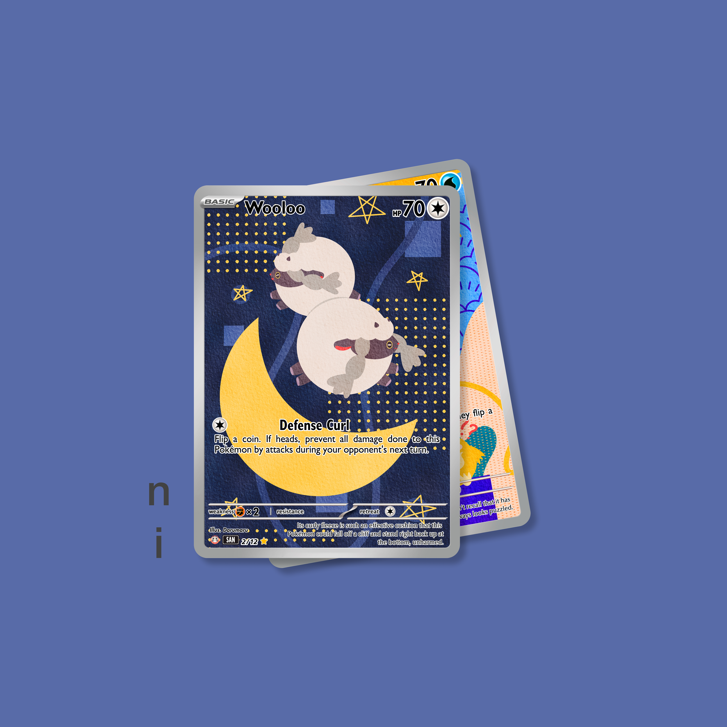 The Sheep PKMN - Custom Holo Card