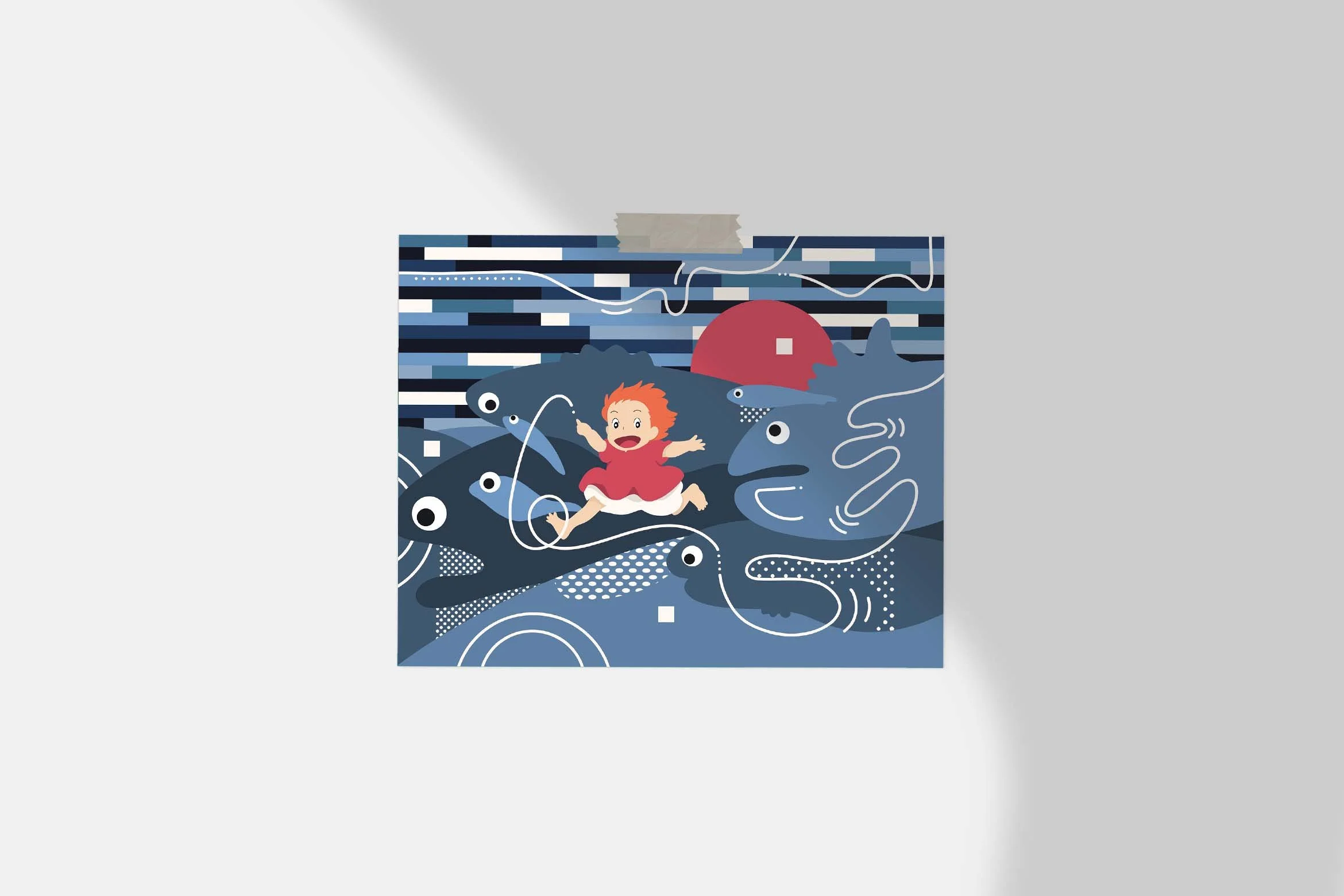 Mermaid and Fish