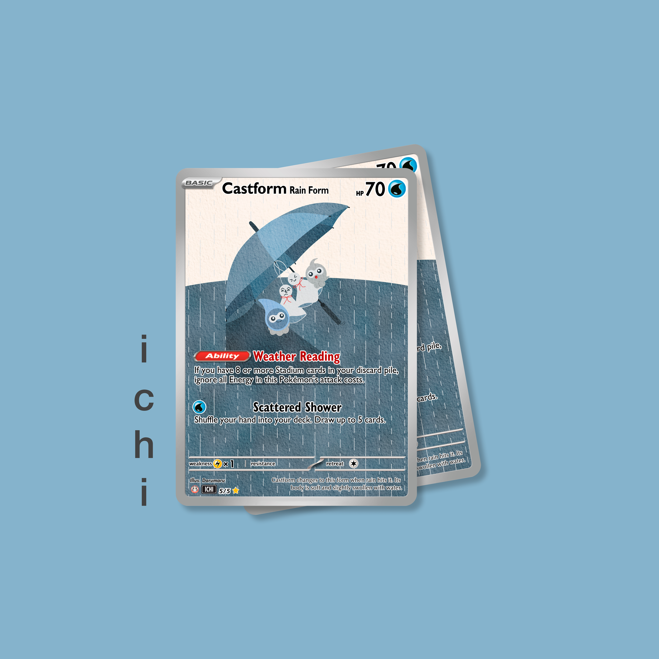 The Weather PKMN - Custom Holo Card