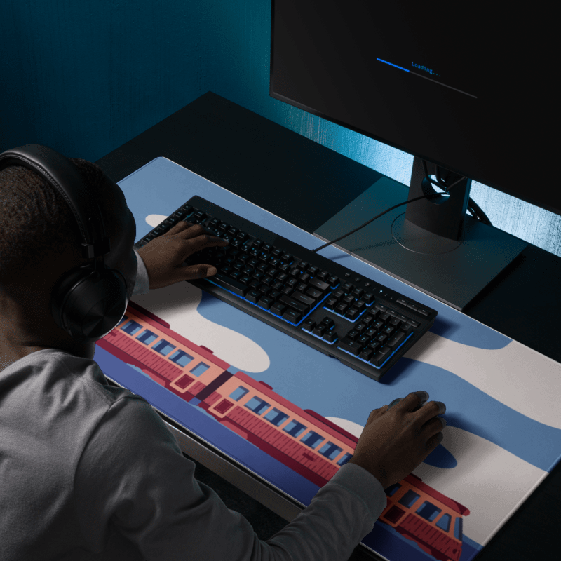 The Spirit Train Gaming Mouse Pad