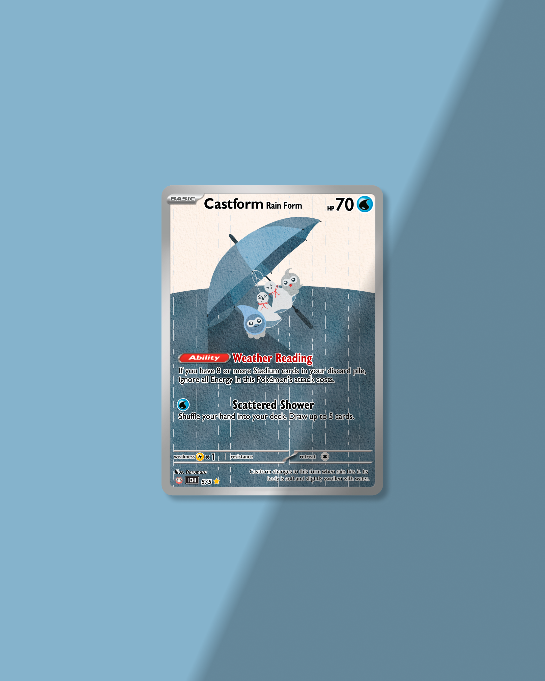 The Weather PKMN - Custom Holo Card