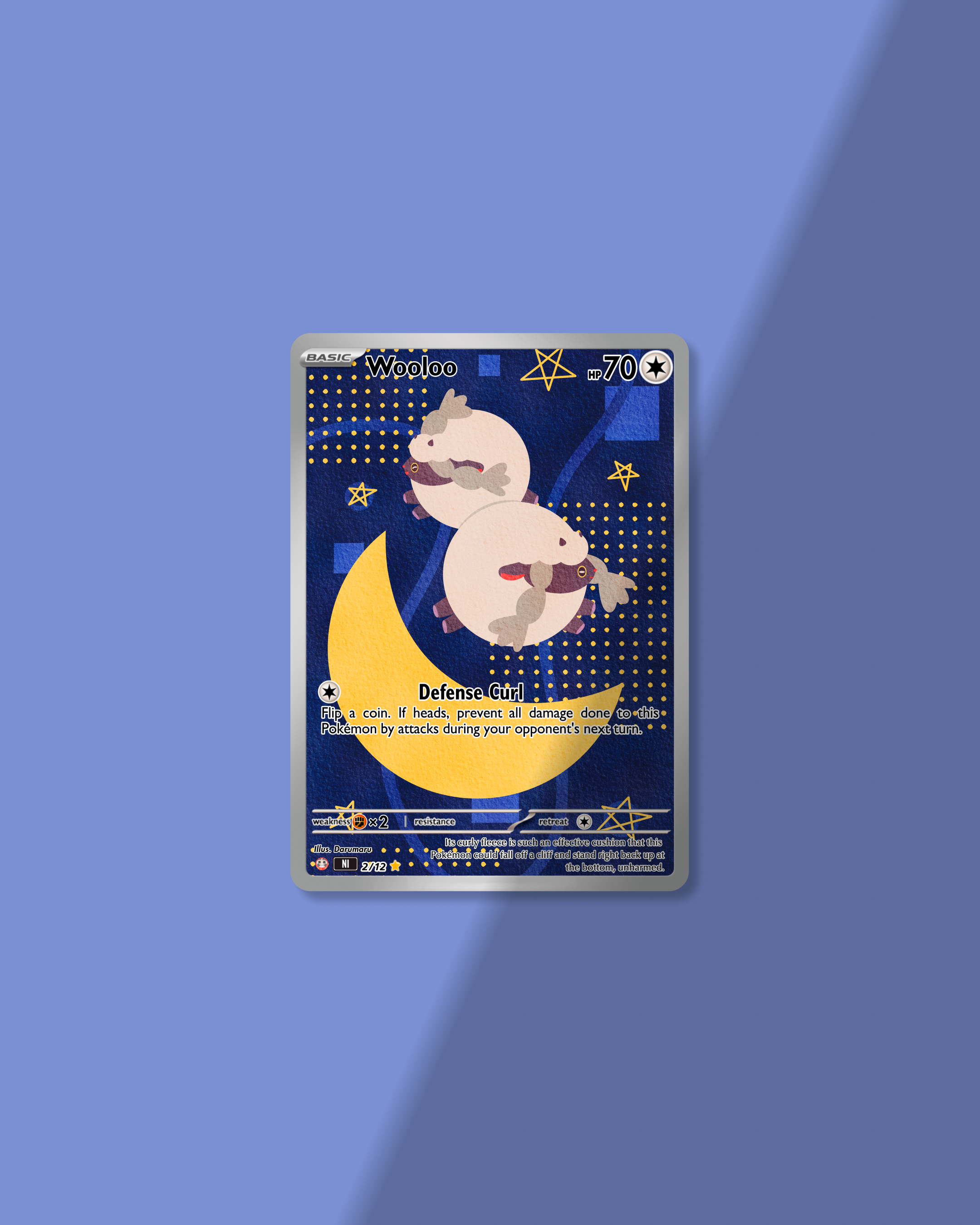 The Sheep PKMN - Custom Holo Card