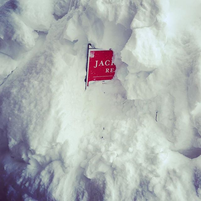 Still snowing here!!! I better get a shovel to dig out my Real Estate sign! Aspens Listing ~ Close to the Slopes and great for short term rentals! .
.
.
#JacksonHoleRealEstate #JacksonHole #buyinjacksonhole #sellinjacksonhole #betsybingle #betsybingl