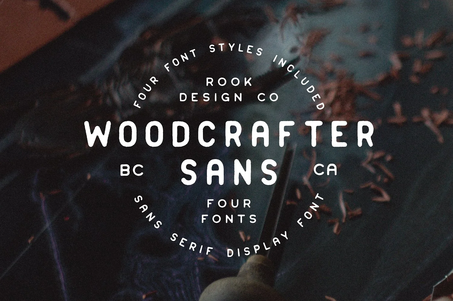 Woodcrafter Sans Font