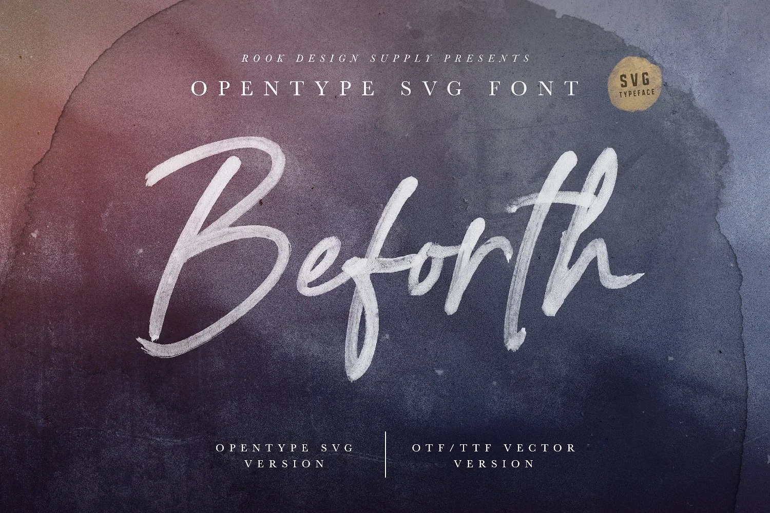 Beforth SVG Font