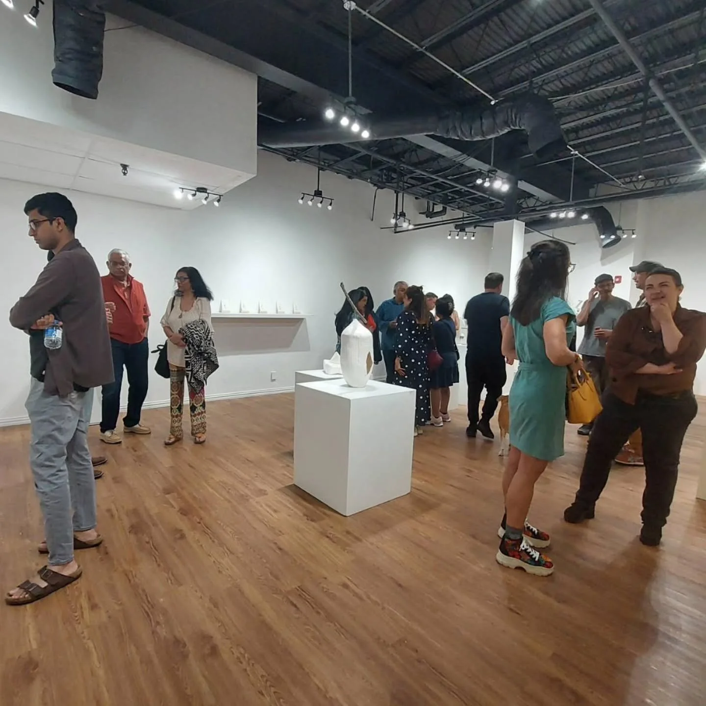 Just a little under 1 week left to view "Memory Home", a solo exhibition of new sculptural works by ceramic artist Jack Hein @jackheinceramic !

The exhibition is still on display through this Friday 3/27 in the Norman Brown Gallery at the 